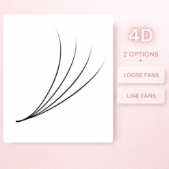 Mix 9 - 15mm 4D Promade Fans (1000Fans)