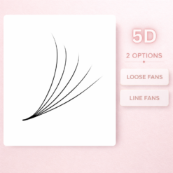 Mix 9 - 15mm 5D Promade Fans (1000Fans)