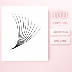 Mix 9 - 15mm 10D Promade Fans (1000Fans)