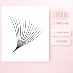 Mix 9 - 15mm 12D Promade Fans (1000Fans)