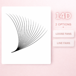 Mix 9 - 15mm 14D Promade Fans (1000Fans)