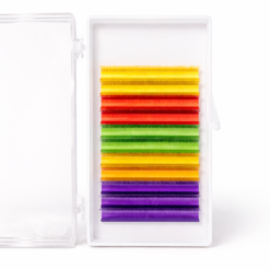 Color Lashes Vibrant Tone 12 LINE - 0.07 - C, CC curl 9 -15mm
